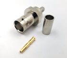 13-15f-dgn Rf Connector Bnc Female Crimp Delrin Insulation Lmr 13-15f-dgn Rf Connector Bnc Female Crimp Delrin Insulation Lmr
