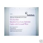 15-1570 Radioshack Shielded Antenna Cable 100 Ft Low Loss 75 Ohm Tv Satellite Rg6 17 Ga Ground Wire 040293637552