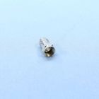 2076-16 Cooper Wiring Devices Silver Coaxial Cable End Connector 2076-16 Cooper Wiring Devices Silver Coaxial Cable End Connector