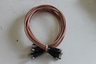 24-700-400-700h 24700400700h Cca Lot Of Rf Cable Teflon Silver Coax