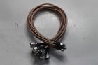 24-700-400-750h 24700400750h Cca Lot Of Rf Cable Teflon Silver Coax