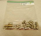25-7030 Unbranded Generic Rf Connectors F-type Lot Of 21