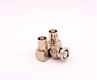 27-8146 Aim Electronics Lot Of New Bnc Right Angle Tee Splitter