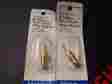 278-267 Radioshack 2 Gold Plated F Jack To Mini 1 8 Phone Plug Adapter Nip