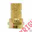 278-286 Radioshack Rg6 Coax Connector Pkg Of 10 Tv Vcr Satellite Cable Twist On 75 Ohm No Crimp 040293130992