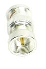 3003 Tpi Silver Plated Brass Female Bnc Connector 637623500893