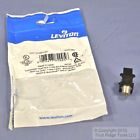 41084-fef Leviton New Black Quickport Coaxial Cable Jack 078477820056 41084-fef Leviton New Black Quickport Coaxial Cable Jack 078477820056