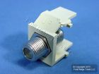 41084-fif Leviton Ivory Quickport Female Coax Cable Jack 078477819975 41084-fif Leviton Ivory Quickport Female Coax Cable Jack 078477819975