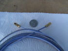 58795 Sabritec Triaxial Rf Cable Assembly With Gold Plated Mini Thread