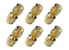 6pcs Coupler Barrel Unbranded Generic Sma Male Plug To Adapter Gold Plated 6x