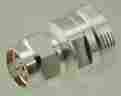 W5swl 721405424023 By 7 16 Silver Din Female To N Male Rf Coax Cable Connector Adapter Usa Ham Seller