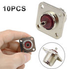 So239 803015469196 Packs Uhf Female Jack Panel Chassis Mount Coax