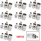 Pl259 803015471410 Solder Connector Plug With Reducer For Coaxial Coax