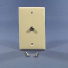 80781-t Leviton New Light Almond Coaxial Cable Wall Plate 078477286357 80781-t Leviton New Light Almond Coaxial Cable Wall Plate 078477286357