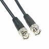 Co-058bncx200-150 812834027715 Amphenol Black Coaxial Cable Ohm Bnc Male To