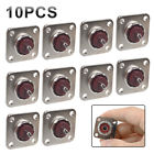 So239 855273059831 Packs Uhf Female Jack Panel Chassis Mount Coax