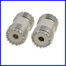 A12071600ux0558 Pcs Uhf Double Female Coax Adapter Connector Plug Free Shipping A12071600ux0558 Pcs Uhf Double Female Coax Adapter Connector Plug Free Shipping