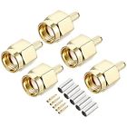 A18020600ux0109 Sma Male Jack Rf Coaxial Adapter Connector A18020600ux0109 Sma Male Jack Rf Coaxial Adapter Connector