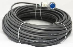 1806r-y-75 Abr Industries 75ft Rotor Cable With Connectors For Yaesu Rotors 1806r-y-75 Abr Industries 75ft Rotor Cable With Connectors For Yaesu Rotors
