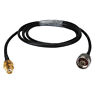 Ac-n01sp-s01bh-058-50x10 Eightwood Plug Male To Sma Female Jack Rf Pigtail Cable