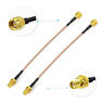 Ac-s01bh-s01sp-316-20x50 Eightwood Sma Male To Female Rf Pigtail Coax Jumper Adapter