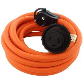 Rvttm30-050 Ac Works General Purpose Cord 50ft Indoor/outdoor Rv/marine Detachable Orange