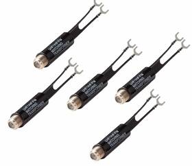 75-300 Accessonico 692617687417 5 Pack Uhf Vhf Fm Antenna Adapter Ohm F Type Coax Connector 75-300 Accessonico 692617687417 5 Pack Uhf Vhf Fm Antenna Adapter Ohm F Type Coax Connector