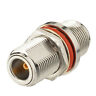 Ad-n01-jbj-44bs00x15 Eightwood Female To Jack Bulkhead Rf Coaxial Adapter Connector