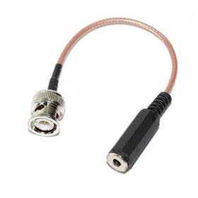 6598298389 Aecreative 3.5mm External Antenna Plug To Bnc Adapter For Shortwave Radio Receiver Eton 6598298389 Aecreative 3.5mm External Antenna Plug To Bnc Adapter For Shortwave Radio Receiver Eton