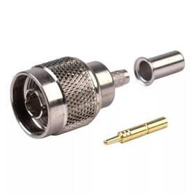 Crimp-rg58 Aim / Cambridge Cpn1 Lot Of 10pcs. - N Male Crimp-rg58 Aim / Cambridge Cpn1 Lot Of 10pcs. - N Male