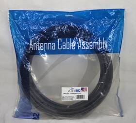 Ca400-umuf-050f Air 802 Ca400 Antenna Cable Assembly 50ft Uhf Male To Female Pigtail Jumper