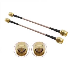 Rg316 Allishop 791342659277 Sma Male To Cable Assembly Coax Jumper Pigtail 6inch 15cm Plug