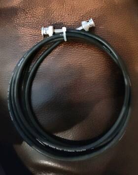 Alpha Wire 9223 Rg223/u Ab Coax Jumper Cable Bnc Male To 6 Foot