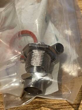 225398-1 Amp Lot Of 14 Rf Connectors / Coaxial D.c. Bulkhead Jk 50