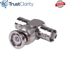 031-208-rfx Amphenol 031-208 Rf Bnc T Adapter F-m-f 50 Ohm Pcs