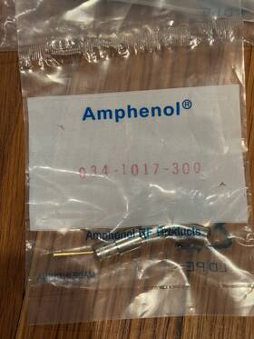 034-1017-300 Amphenol Hd-bnc Plug For Belden 1694a 75 Ohm Cable - Qty. 11