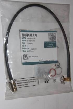 095-668-46160 Amphenol 250mm Rf Coaxial Cable Assembly