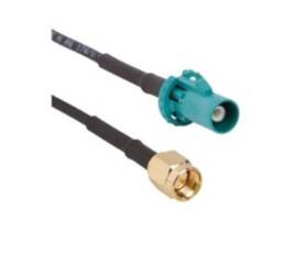 095z820-166m100 Amphenol Fakra-male Z Code To Sma-male 39-inch Rg-174 Pigtail
