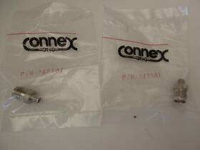 242107 Amphenol 2 Pcs Tnc Female To Sma Jack Rf Coaxial Adapter Connex