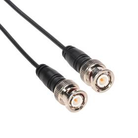 Co-174bncx200-004 Amphenol 696539826206 Black Rg174 Coaxial Cable 50 Ohm Bnc Male To 4ft