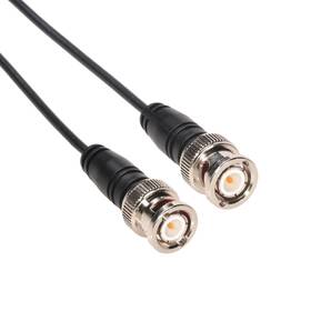 Co-174bncx200-005 Amphenol 812834026916 Black Rg174 Coaxial Cable 50 Ohm Bnc Male To 5ft