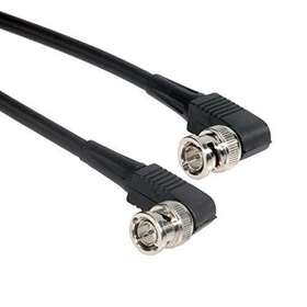 Co-059rabncx2-007.5 Amphenol 812834027036 Black Rg59 Bnc Right Angle Coaxial Cable 75 Ohm Co-059rabncx2-007.5 Amphenol 812834027036 Black Rg59 Bnc Right Angle Coaxial Cable 75 Ohm