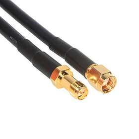 Co-058smamfrp-003 Amphenol 812834027463 Rp-sma Coaxial Extension Cable 50 Ohm Male To Fe