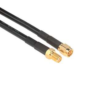Co-058smax200-007.5 Amphenol 812834027524 Black Rg58 Sma Coaxial Cable Assembly 50 Ohm M