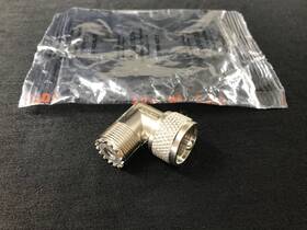 Ug-646 Amphenol 83-1ap Ug-646/u 90-degree Uhf Female To Male Adapter Ug-646 Amphenol 83-1ap Ug-646/u 90-degree Uhf Female To Male Adapter
