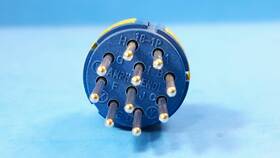 Amphenol 97-18-1p One- 10 Position Circular Connector Insert U10-825810-01p