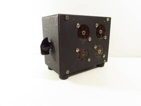 Pt01a-10-6s Amphenol Cph-49192 6-pin/5-pin Femal To So239 Angle Coaxial Converter Rare