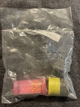 Ms31226f12-10p Amphenol Ms3126f12-10p Aerospace Connector And Pin Kit Nos