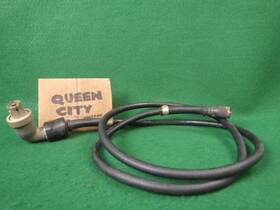 Pl-q173 Amphenol Rg-8 Antenna Connector/patch Cord Male-male With Right Angle Adapter
