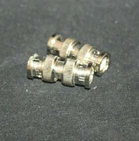 031-218-rfx Amphenol Sky01123 Set Of 2 Bnc Male To Inline Splice Coupler
